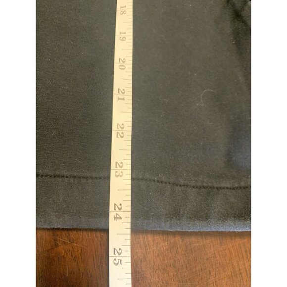 Zara Black Hooded Sweatshirt with Cinch Waist & Kangaroo Pocket Minimalist Size - Picture 6 of 8